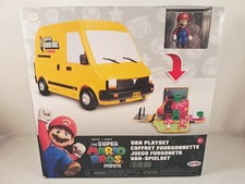 Super Mario Bros. Movie Van Playset with Mario Mini Figure Nintendo
