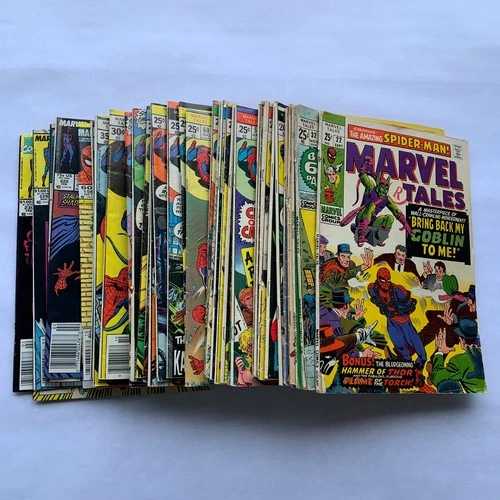 Marvel Tales lot 44 Comics! Bronze Age Collection, Lots of Vintage Spider-Man!