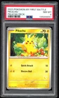 Pokemon Cards - PSA 8 Pikachu - My First Battle Pikachu Deck - NM-MT - PSA8