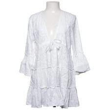 Blue Island, Strandkleid, Größe: M, Weiß, Baumwolle, Damen #Tr5