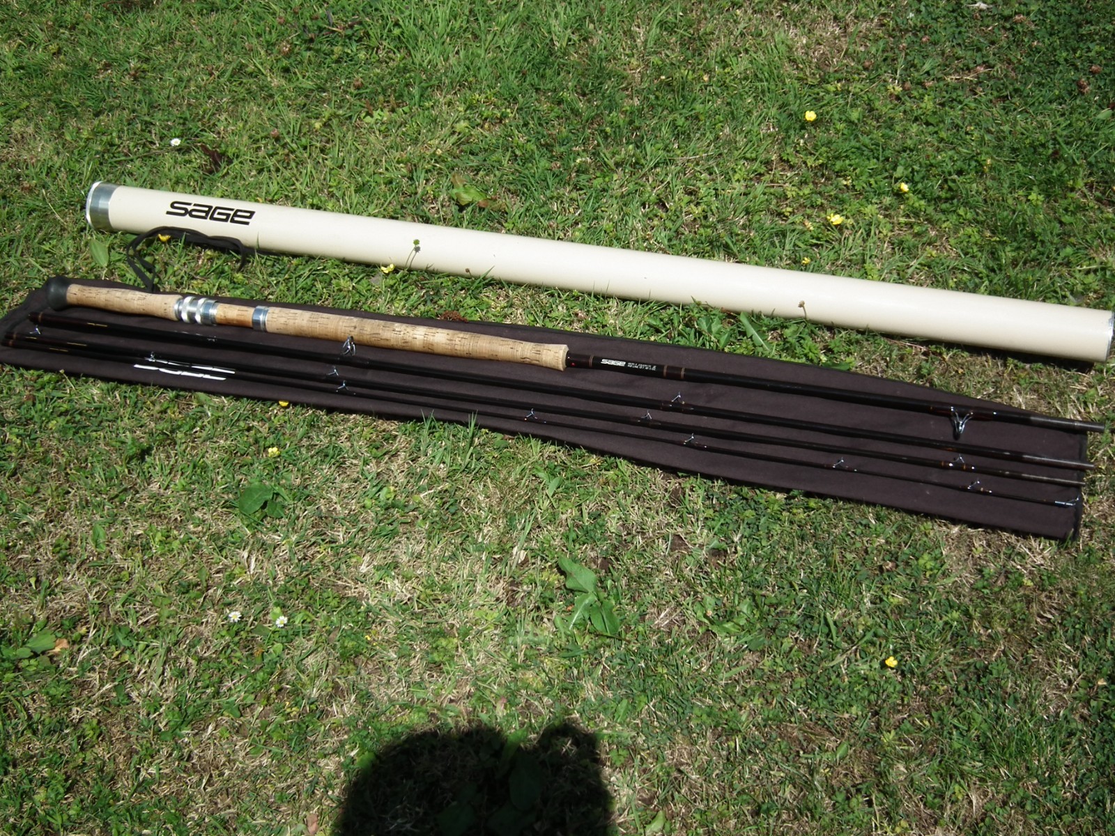 15' 1 ''  Sage Graphite IV #10 salmon double hand Fly rod