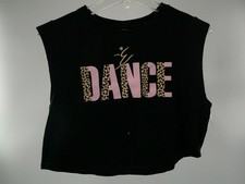 Dance Pre-Owned Crop Top Encore Small Adult Pink Jazz Competition