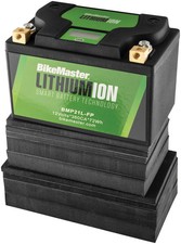 BikeMaster Lithium-Ion Battery 2.0 w/ LCD 12V 380CA 72Wh LiFeP04 BMP21L-FP