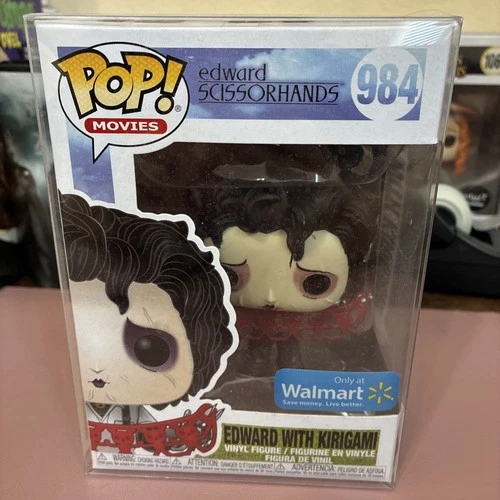 Funko Pop Movies Edward Scissorhands Edward With Kirigami #984 Walmart Exclusive