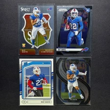 *LOT* RAY DAVIS Rookies - 4 Card Lot of 2024 Panini from Various Sets (RC) Bills