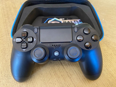 Battle Beaver DS4 PS4 Controller - All Black - 2 Back Buttons