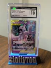 Pokémon Mewtwo & Mew GX 029/094 Sm11 Miracle Twin TAG TEAM Holo CGC 10 Japanese