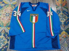 Italian National 1994/98 vintage Olympic Team Mike Rosati NIKE PRO Hockey Jersey