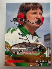 1995 Premier Select Edition NASCAR Crew Chief Donnie Richeson #105