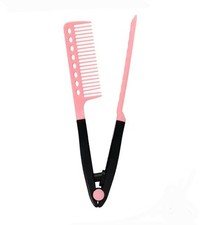 Straightener Comb for Flat Iron In Pink BNIB