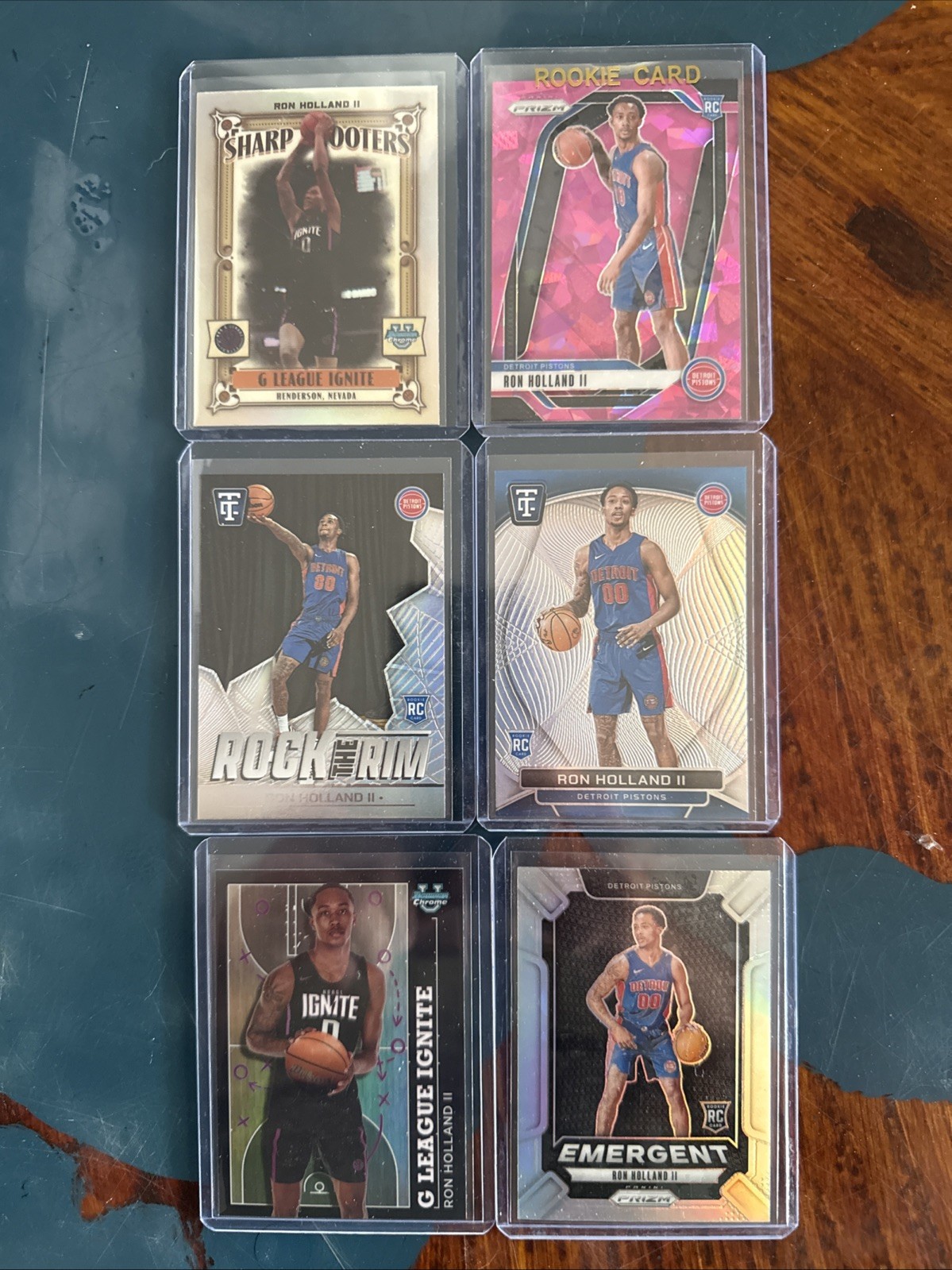 2024-25 Panini Prizm - Ron Holland II #269 Pink Ice Prizm (RC)