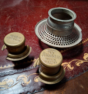 Vintage - Aladdin Model 12 Wick Cleaner and Wick Tube and Second Wick Cleaner