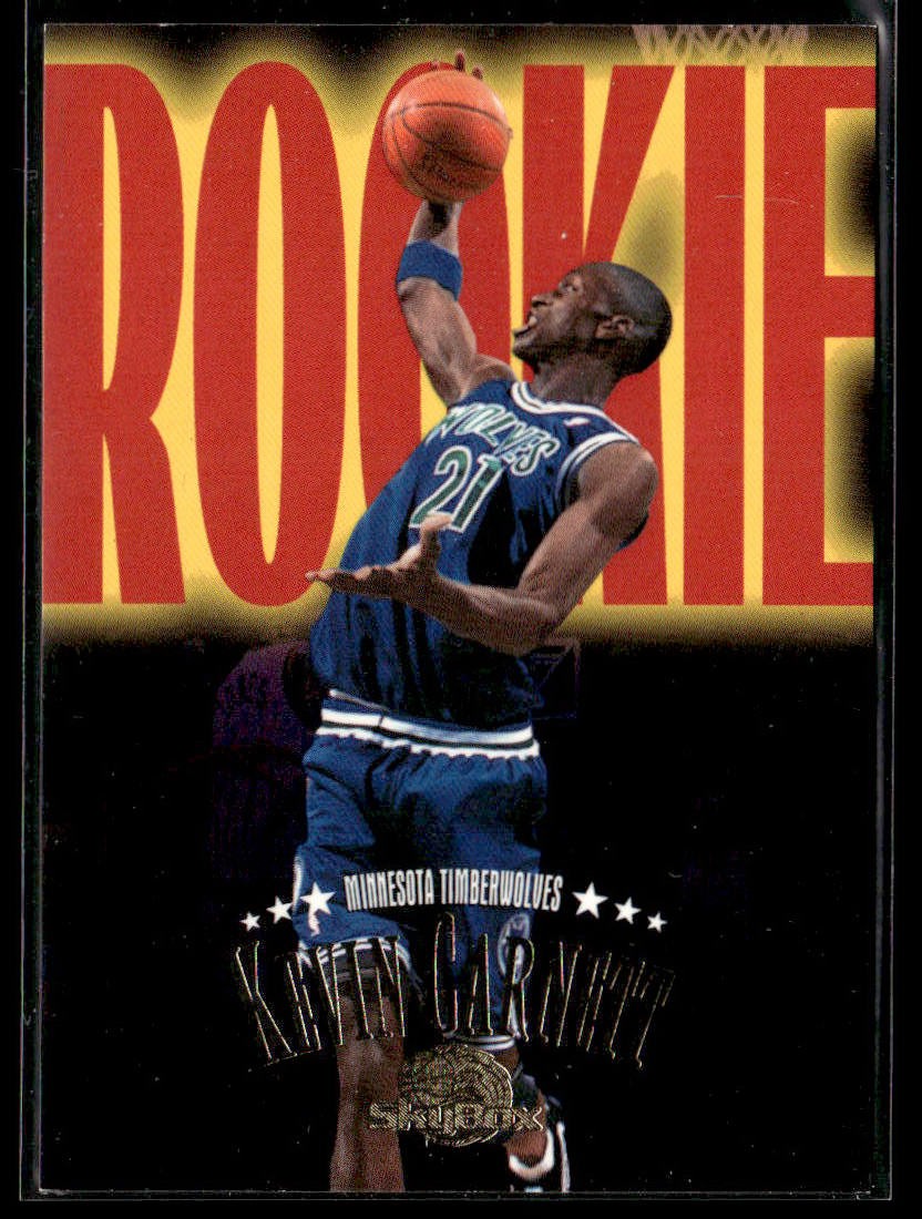 1995-96 SkyBox Premium #233 Kevin Garnett Rookie Card RC