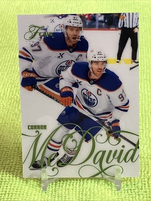 /349 Connor McDavid 2025-26 Flair Hockey #47 IMAGE B VARIANT - Edmonton Oilers