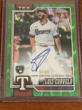 Luis Curvelo Chrome 2026 Green Wave /99 Auto