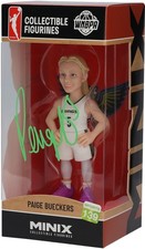 Paige Bueckers Dallas Wings Autographed Minix Vinyl 4.5" Figurine
