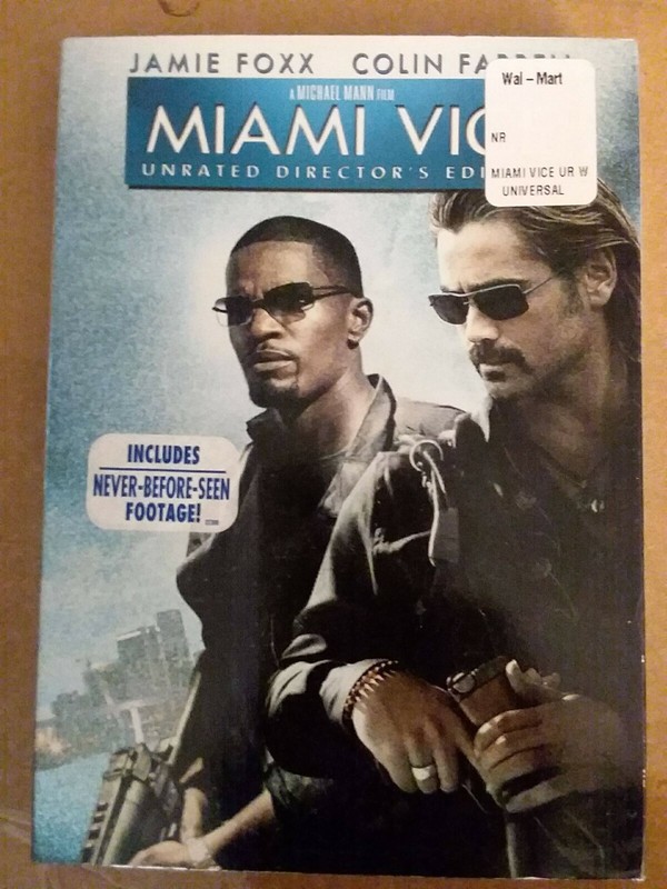 Miami Vice (DVD) like new