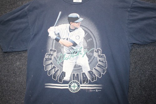 Joy Athletic Herren T-Shirt blau 1997 Seattle Mariners Alex Rodriguez MLB Größe XL - Bild 3 von 21