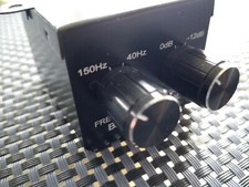BASS-CONTROL SUBWOOFERWEICHE regelbar Pegelsteller ohne Strom f.die Cinchleitung