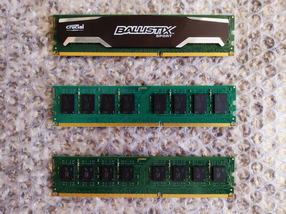 Ballistix & Crucial DDR3-1600 RAM - PC3-12800 - 240-Pin - 3x8GB - Total 24GB - Image 2 of 2