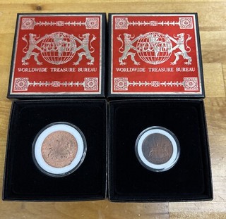 1808 East India Company Admiral Gardner Shipwreck 10 & 20 Cash Coins