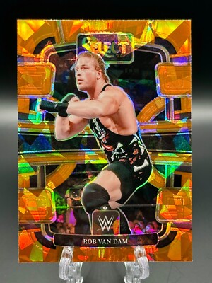 2024 Rob Van Dam Panini Select WWE Orange Ice Parallel