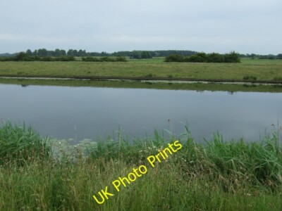 Foto 6x4 Blick über den Fluss Great Ouse Salters Lode von zehn Meilen c2015