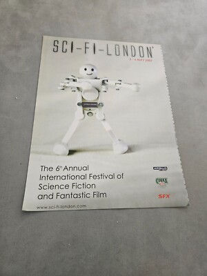 TPEEP280 MAGAZINWERBUNG 11X8'' SCI-FI LONDON 2007 - FESTIVAL OF SCI-FI & FANTAST