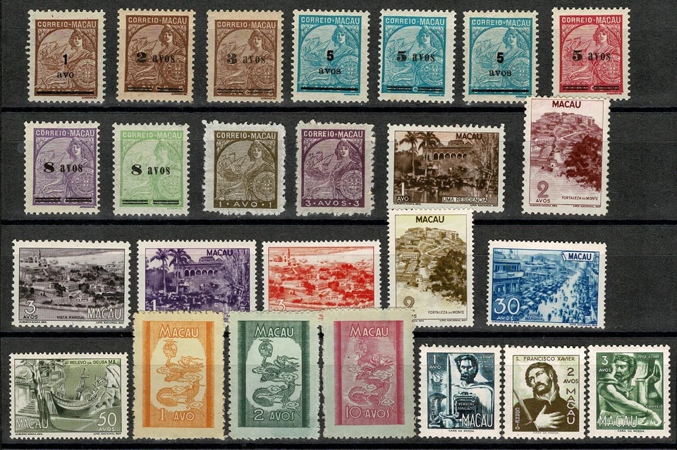 Китай Макао качественный лот с ранними марками как новые. 89 марок - Изображение 2 из 4