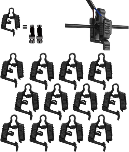 12 Pack Low Voltage Wire Connector, 12-18 Gauge Landscape Lighting Cable Connect - Picture 8 of 12