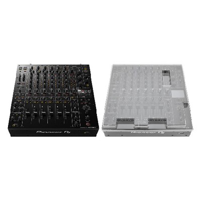 Pioneer DJ DJM-V10-LF Long Fader  6-channel DJ Mixer + Decksaver Dust Cover