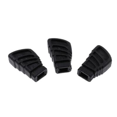 3 Stück Ersatz Gummiauflage für Beckenständer mit Drum Hardware