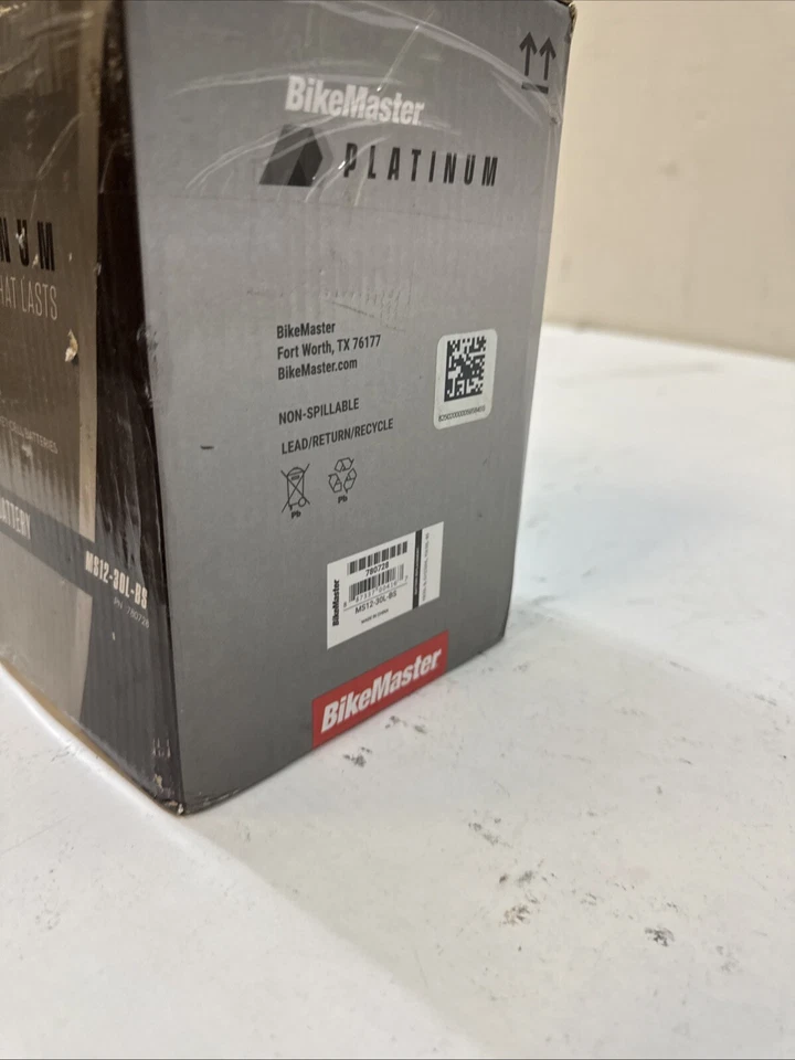 Batería AGM BikeMaster - MS12-30L-BS Foto 3 de 3