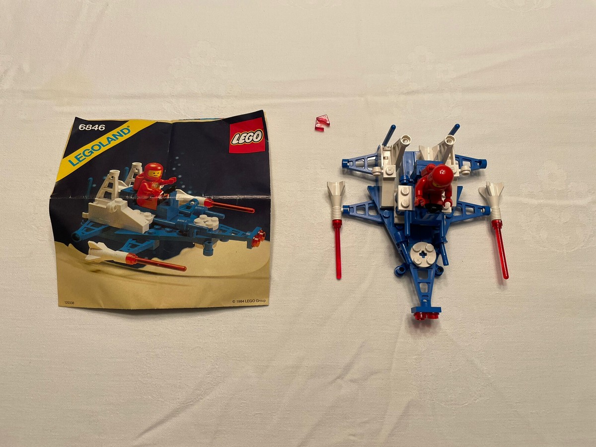 LEGO 6846 Tri-Star Voyager 1984 SPACE Complete With Manual (1