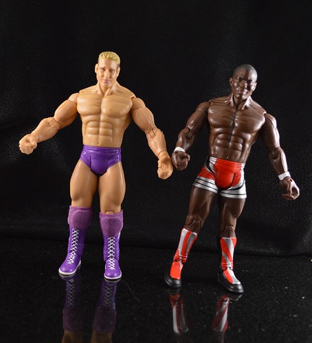 WWE jakks pacific Lots 11 (USED) Steve austin Charlie haas Paul London Bubba WWF - Picture 4 of 8