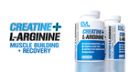Evlution Nutrition Creatine + L-Arginine - 60 Servings -120 Veggie Capsules