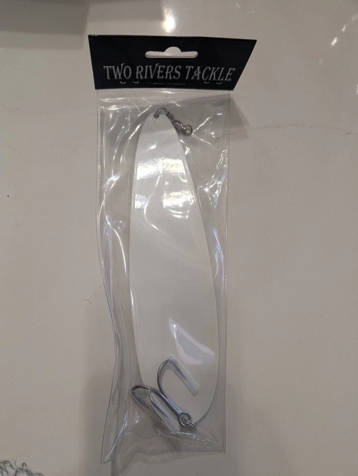 Cuchara Flutter 9" holográfica dorada y plateada/blanca Foto 2 de 2