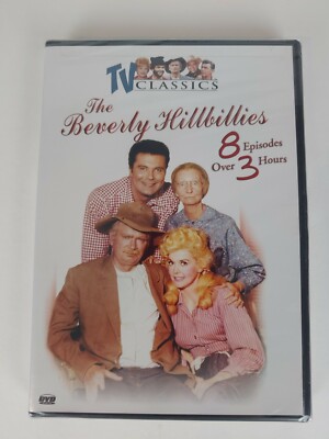 The Beverly Hillbillies,  8 episodes over 3 Hours New Sealed