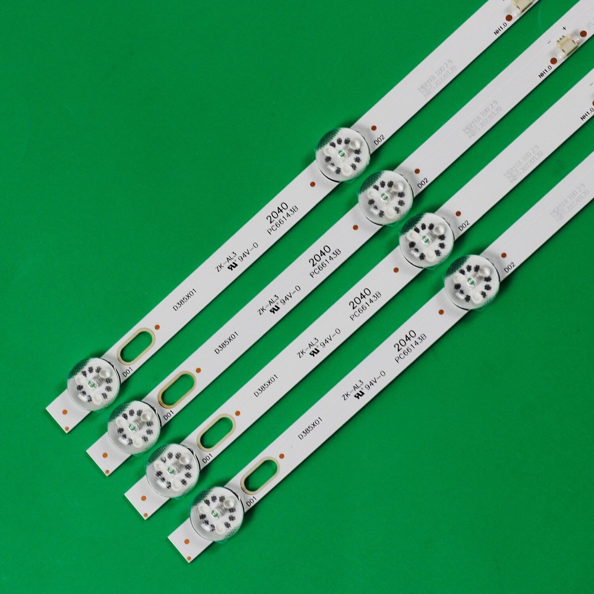 4pcs LED Backlight Strips For DLED38.5AHXL 4X8 0002 | eBay