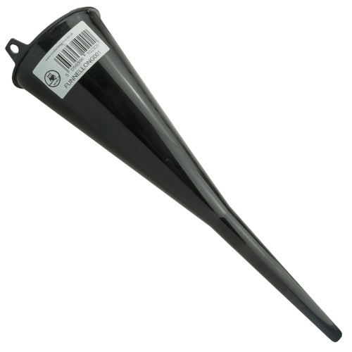 Heavy Duty Long Neck Fuel Funnel – 46cm Plastic Funnel for Oil Petrol & Diesel - Picture 2 of 8