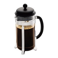 Bodum Caffettiera French Press Coffee Maker, Black Plastic Lid And Stainless Ste on sale Bodum Caffettiera French Press Coffee Maker, Black Plastic Lid And Stainless Ste on sale