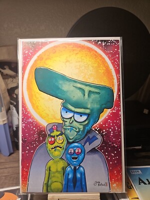 Trover Saves the Universe #1 Roiland Virgin Exclusive LTD to 500 Rick & Morty 
