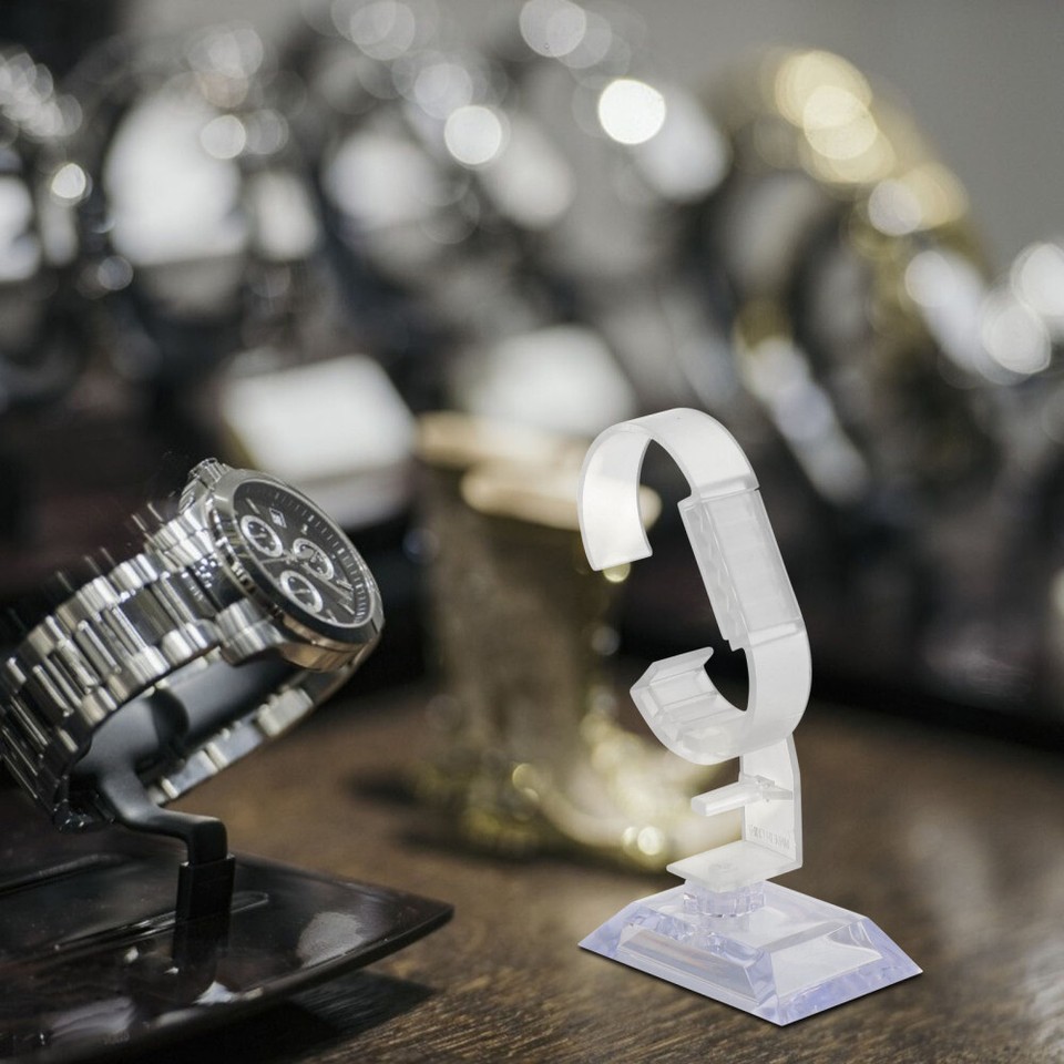 10pcs Clear Watch Display Stand Watch Display Rack Bracelet Holder