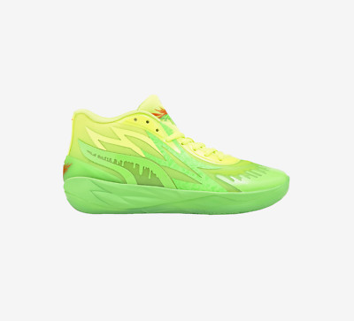 Puma Lamelo Ball MB.02 x Nickelodeon Slime Yellow Green Size 9 9.5