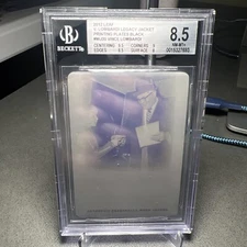 2012 Leaf Lombardi Legacy Printing Plate Black #WJ35 Vince Lombardi Jacket 1/1