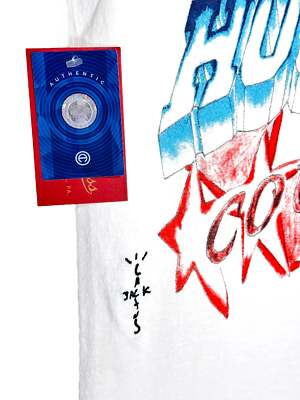 Cactus Jack Travis Scott x Mitchell & Ness T-Shirt University of