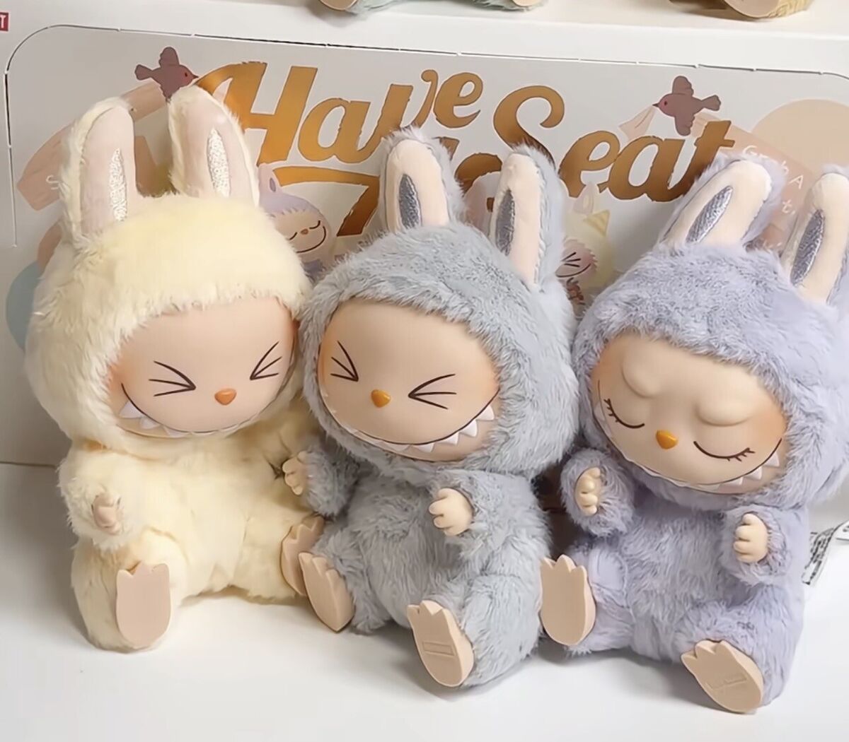POP MART-LABUBU The Monsters Have A Seat Vinyl Plush-HEHE POP MART-LABUBU The Monsters Have A Seat Vinyl Plush-HEHE