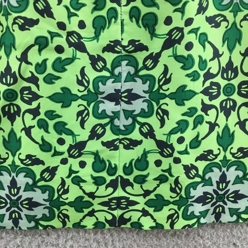 J.Crew A Line Shift Dress Womens 2 Geometric Print Multicolor Silk Short Sleeve - Picture 14 of 19