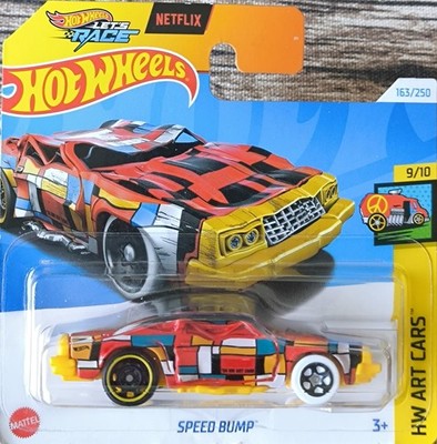 Speed Bump rot - Hot Wheels 2024 - Art Cars - Neu Ovp