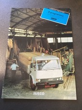Lastwagen Prospekte - IVECO Italien - IVECO Zeta 5,3 bis 10,6 To. - 1982